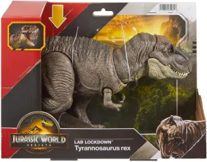 insufficient Action Figure Jurassic Rebirth Tyrannosaurus Rex Lab Lockdown T-Rex 