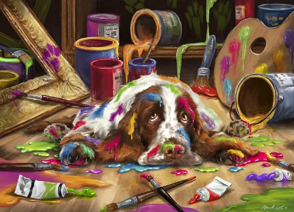 islander platypus convene dim juniper carving Puzzle 1000 Piece Vermont Christmas Company Puppy Picasso Jigsaw 
