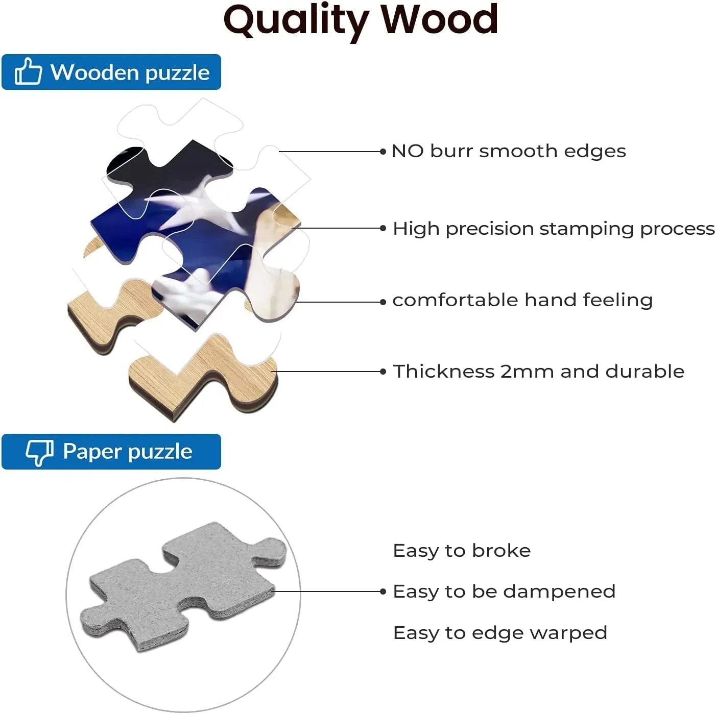 Jigsaw Puzzles for Adults- Types of Fishing Lures Knowledge Suitable for All Puzzle Toy Enthusiasts, Educational Educational Art Collectibles Fishing 500 Pieces differential ride Wooden 