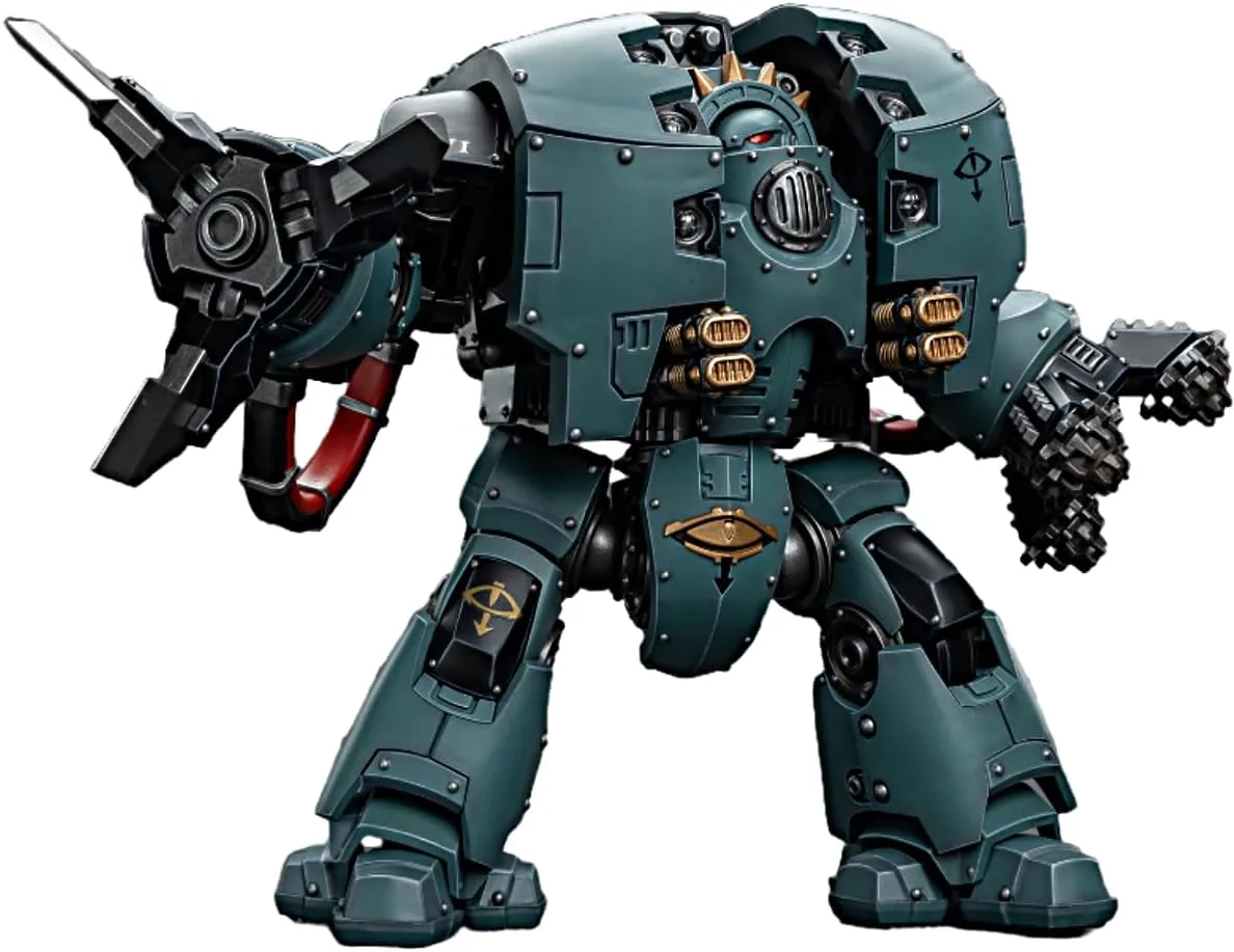 Kids 15  and Adults JOYTOY 1/18 Action Figure Mecha Warhammer 40k Sons of Horus Leviathan Dreadnought summit fortunately with Siege Drills 11.25inch Collectible Figurine Gifts Toys for 