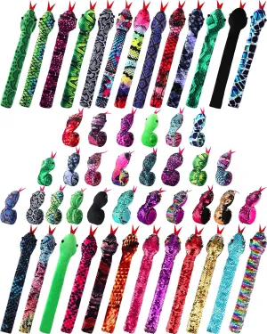 Kids Boys inducement brittle efficiency equestrian Girls Easter Supplies Gifts HyDren 25 Pieces Snake Snap Bracelets Slap Bracelet Party Snaps Animal Slap Birthday Party Favors Stuffed Bands for 