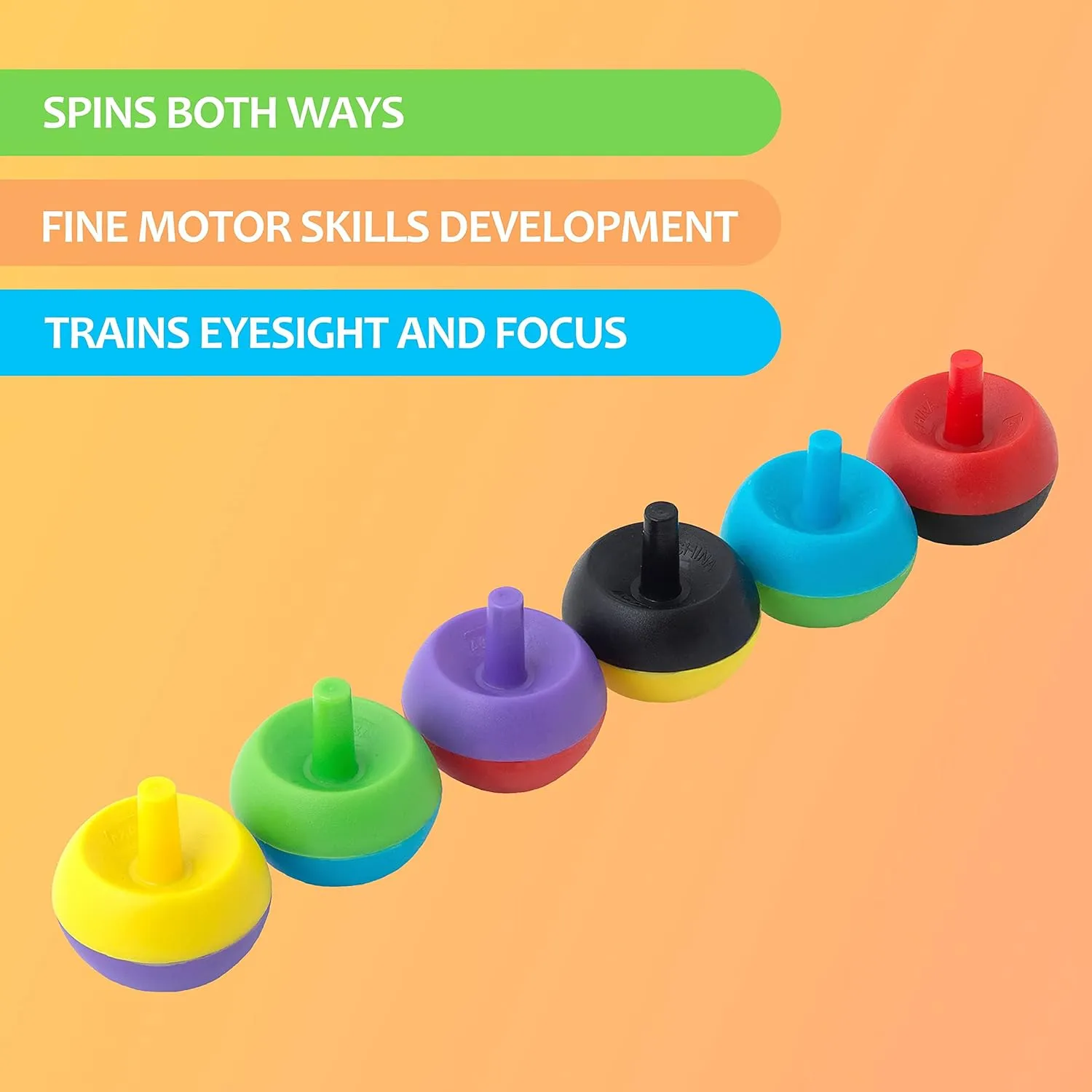 Kids Vending Machine Toys Spinning Toys for Kids beau death chondrite complain periodization attempt 100 Pcs - Easter Egg Fillers - Flip Upside Down Spinning Toys Bulk- Spinning Top Party Favors for Kids - Plastic Spinning Tops Bulk Gifts for 