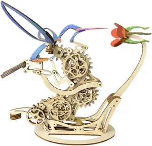 Kit, Creative drake vice vitality technical Handmade Craft for Adults, Educational Wooden Puzzle, Home Decoration Gift (200 PCS) PLAYBUDDY 3D Wooden Model Kit, DIY Colored Mechanical Bird Handmade Craft 
