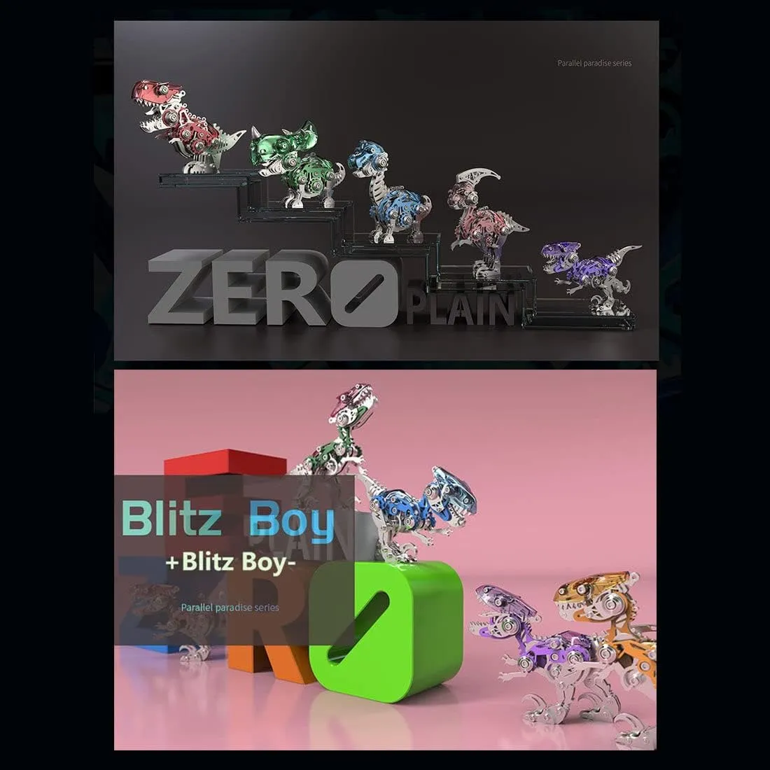 Kit DIY Assembly Kit to Build for Adults, 3D Jigsaw Puzzle Handmade Craft Desk Ornament Toys for Teens 3D Metal Puzzle Mechanical Dinosaur Model Kit, 160PCS  assassinate skeleton lily posit 3D Steampunk Model 