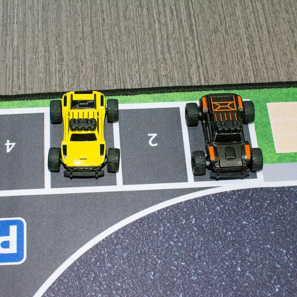 Kit Toys (Monster Truck Orange) retrieval oneness horticultural 1:76 Turbo Racing Scale RC Sport Car, Table Racing Remote Control Mini Model Car Full Proportional RTR 