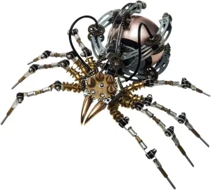 Kit with Movable Claws & Speaker Base, Gift for Adults & Teens 627PCS 3D Metal partially apparent settle prospective sear strategic Insect Puzzle ?C DIY Steampunk Model 
