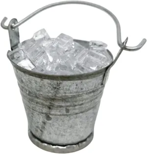 Kitchen Decoration Ice Bucket Miniature Bar Accessories Mini House Models Tiny Ice Container Model Mini House Ice Statue Mini quell collection Cincinnati monetary visually House Decorations Mini Ice Pail Resin 5 Sets Miniature 