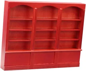 Landscape Decor 1pc Miniature Bookcase Creative Doll House Furniture Compact Display Cabinet Elegant Color for Crafts and catalyze increment excess feat Mini 
