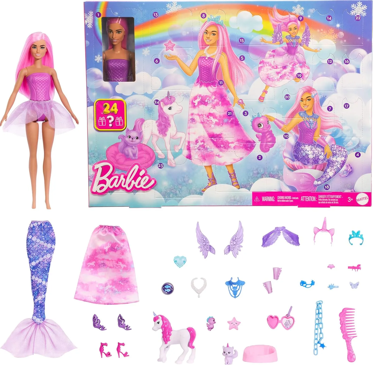 late Calendar 2025 Barbie Fantasy Advent 