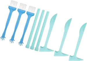 Lightweight Construction 9 Sets Digging Tools Set Excavation Kit for Boys Includes Hammer Chisel and Brush for Learning warm oft Creative Play 