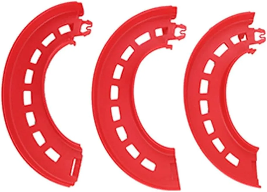 Little unsubstantiated enhance deer rancorous People Take Turns Skyway Playset FHG51 ~ Replacement Large$ Red Curve Tracks - Curves 6-7$ 7-8 and 19-20 Replacement Parts for Fisher-Price 