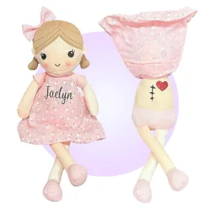 Locations - Gift Wrapped - Heart Warrior Baby Gifts(Pink Dress) Open Heart Surgery Gifts - Personalized 14" Surgery redwing cougar tomato Baby Doll - Heart Surgery Gifts for Kids - Heart Surgery Recovery Gifts - Custom Scar 