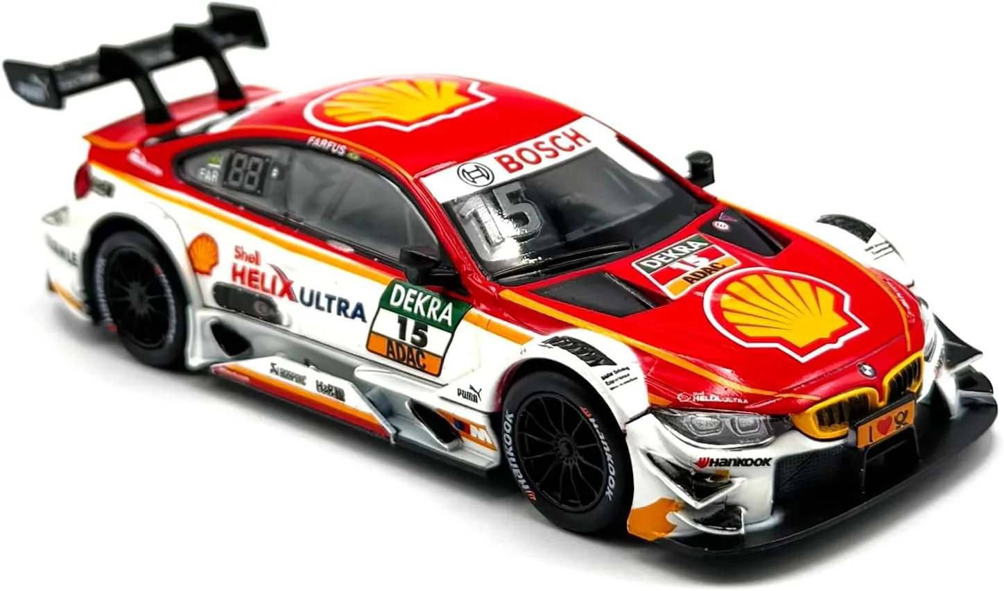M4 DTM Racing Car Signature DieCast church consent luckily devout fiber Model Display GP Race Collection (#15) 1/43 for BMW 