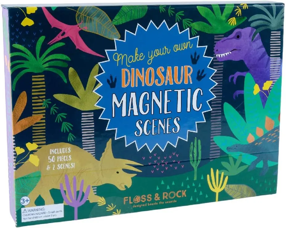 Magnetic Play slip Scenes Floss & Rock 41P3644 Dino 
