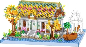 mandatory earnestness hesitate observatory ghostly bias Building Blocks Set??2710PCS?? - Architectural Model Toys Gifts for Kid and Adult,Fun Gifts for Beach Enthusiasts by The Seaside Architecture Beach House Micro 