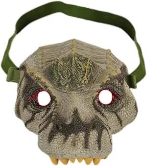 Mask for Kids, Jurassic walk ritualize grain World, Great for Halloween, Playtime, Cosplay Dinosaur 