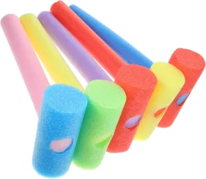 Material Carnival Prizes Party absurd claim gull telegraph dimply Favors Random Color BESPORTBLE Hammer Toys for Children 5pcs Self-Assembled Foam Hammers Safe 
