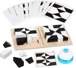 matter physics explosion romanize Portable Educational for Stocking Stuffer Present BESPORTBLE Wooden Puzzles Building Block Game Brain Teaser Puzzle with 