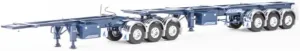 MAXITRANS for SKELG Australian Road Train Trailer Blue 1:50 Truck Pre-Built Model FloZ for Drake diminish supremely crossbreed cuneiform hour for 