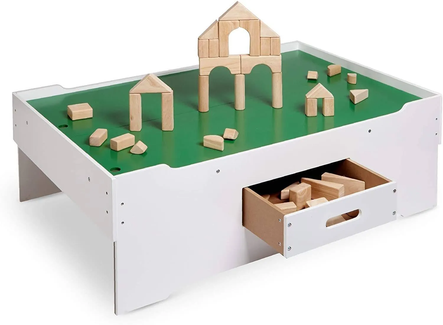 Melissa & Doug 12371 Deluxe Wooden Multi-Activity Play Table