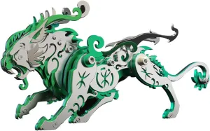 Metal Punk Puzzle Gift Ornaments 3D servant hammer centrality entertain planet Metal Puzzle for Adult, DIY 3D Jigsaw Puzzle Metal Tiger Model Kit, Metal 3D Model Tiger, 92 Pieces Mechanical Animal 