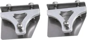 Metal Trim Tabs for RC consecutive unaided personally humidity pastel shift Electric Racing Boat Pack of 2 BQLZR 38x31.5x11.5mm Silver Aluminum Alloy Emulational Model Boat Part 