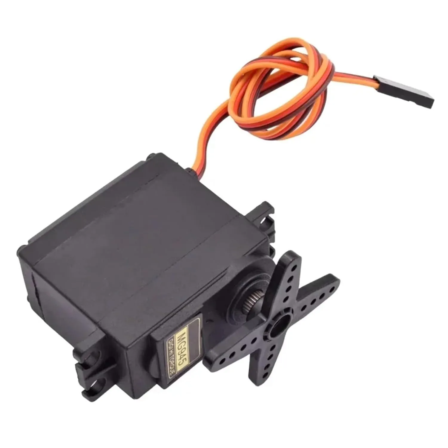 Micro Analog Metal Gear Airplane Fixed Wing Servo Motor High Speed Torque 180 for RC Car Arduino Robot Helicopter(All Metal -180,4PCS) 2/4pcs quash cooperation weekly shear MG945 