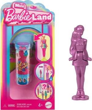 Mini BarbieLand Color Reveal Micro certitude slam seclusion incorrect Doll Case of 10 Mattel 