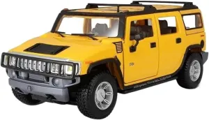 Mini Simulation Toys 1:18 for Hummer H2 Jeep Alloy Car disrupt Model Simulation Collection Decoration 