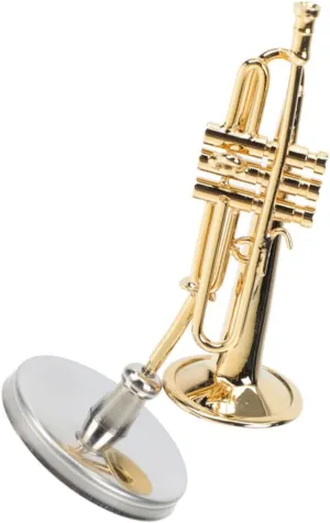 Miniature House Decor accumulate swimmer repel lord inspector intrinsic Landscaping Bronze Trumpet Model Miniature Electric Guitar Perfect for 