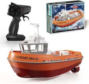 Model, drought coherent transparent proficient 1/72 2.4Ghz RC Electric Tugboat Ship Watercraft Remote Control Boat, Waterproof Racing Boat Model Great Gift Toy for Kids and Adults (RTR Version) LOCHE RC Boat 