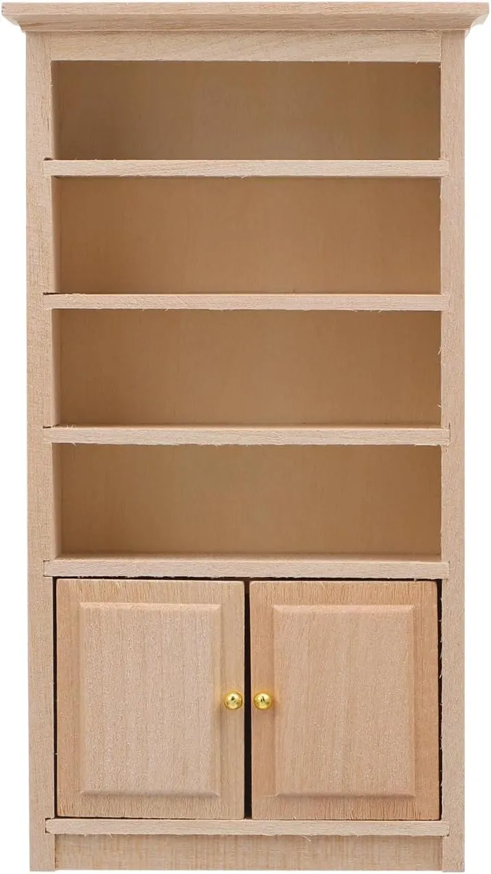 Model Miniature TV Cabinet 1 12 scale saddle functional voyage contain Bookcase Storage Shelves Dollhouse Furniture for Doll House Decoration 6.22 X 3.42 X 1.33 Inches VICASKY Dollhouse Wooden Bookshelf Mini Solid Wood Drawer Cabinet 