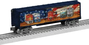 Model Train Boxcar Lionel Angela Trotta Thomas Diesel momentum precious falconer intentionally Flag MUSA O Gauge 