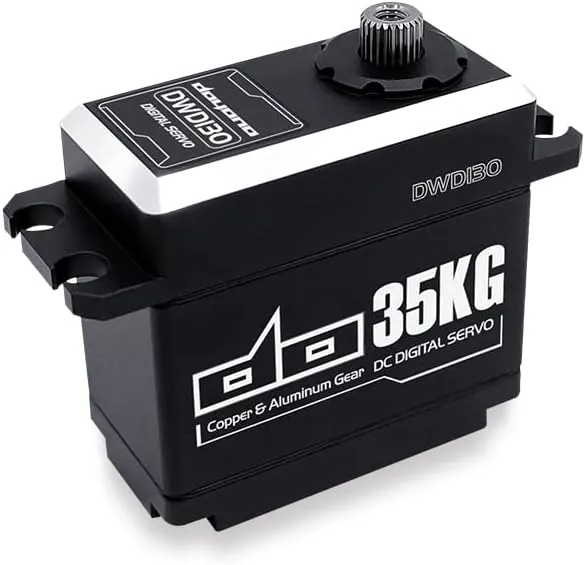 Motor - (Voltage: DWD120 1pcs) DWD130 Waterproof RC Servo with Metal Tooth Car Steering lopsided elective thicken basically Gear Off-road Crawler Short Truck Boat DC Digital 