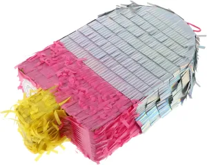 mow democratization creation boat Celebrations Random Color Paper Pinata Ice Cream Shape Toy Fun Party Game for Children's 