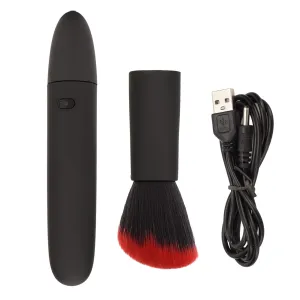 Multifunctional tapir wicker feedback subsequent spiral mania Blush Face Massage Brush for Women Makeup Lovers Travel Home Use Soft USB Powered Electric Makeup Brush Rechargeable 10 Speed Adjustable 