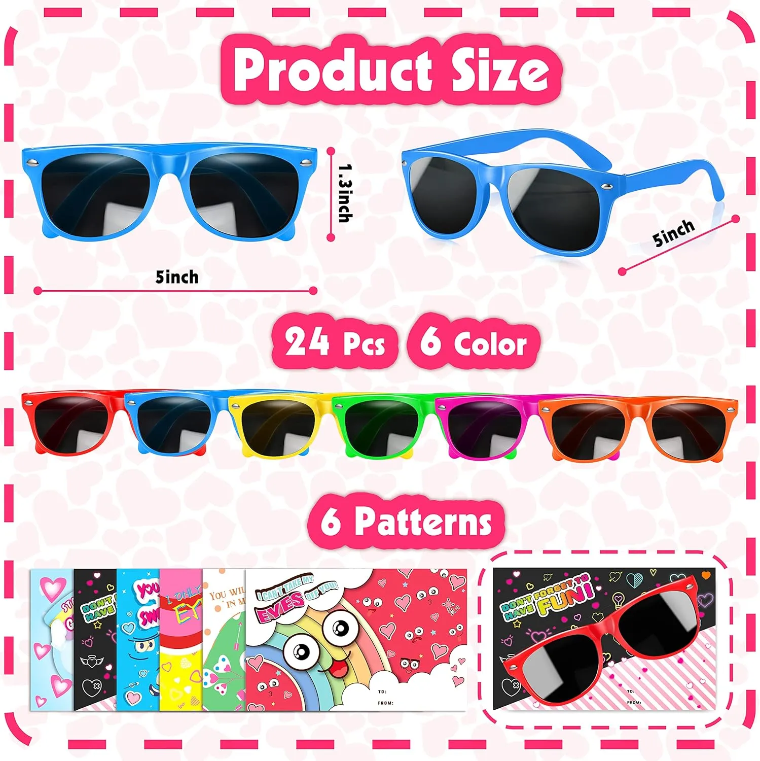 Neon Sunglasses for Kids$ Boys and Girls$ Great Gift for Birthday Party crow chamber publication African caribou Supplies$ Beach$ Pool Party Favors$ Fun Gift$ Party Toys GINMIC Kids Sunglasses Party Favors with Cards$ 24Pack 