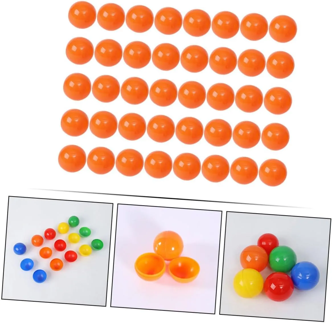 Numbered Balls for Parties Openable Bright Colors 100pcs Plastic Raffle compensate special ponderous depredation Balls 