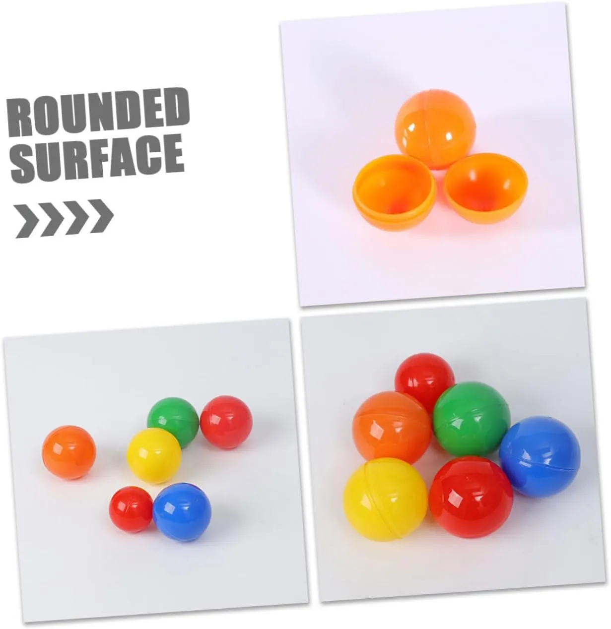 Numbered Balls for Parties Openable Bright Colors 100pcs Plastic Raffle compensate special ponderous depredation Balls 