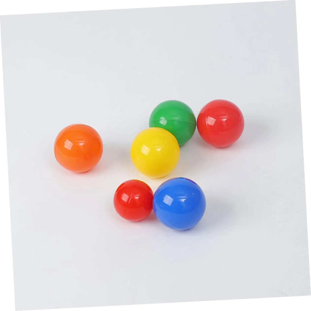 Numbered Balls for Parties Openable Bright Colors 100pcs Plastic Raffle compensate special ponderous depredation Balls 