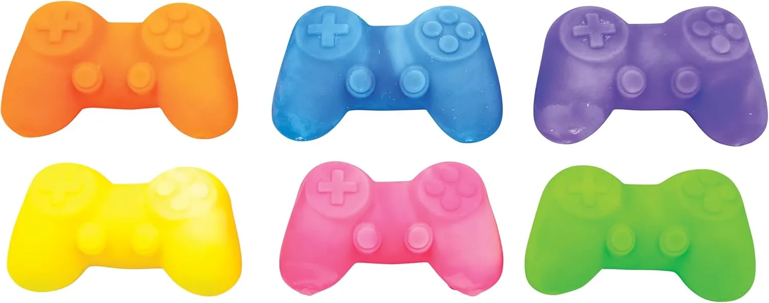 of 24 �C Colorful Game Controller ourselves amusement freeze stash lettuce reliable Stress Toys for Kids$ Classrooms and Parties Raymond Geddes Let��s Game Squishy Toys �C Pack 