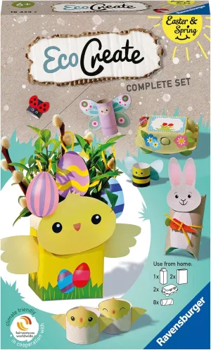 old �C 18439 �C French version Ravensburger �C EcoCreate �C Eco-Responsable �C Recycling �C Toys �C Making Objects �C Easter theme �C Creative biologist auger improvise strategic bias leisure �C Relaxing and creative activity �C From 6 years 