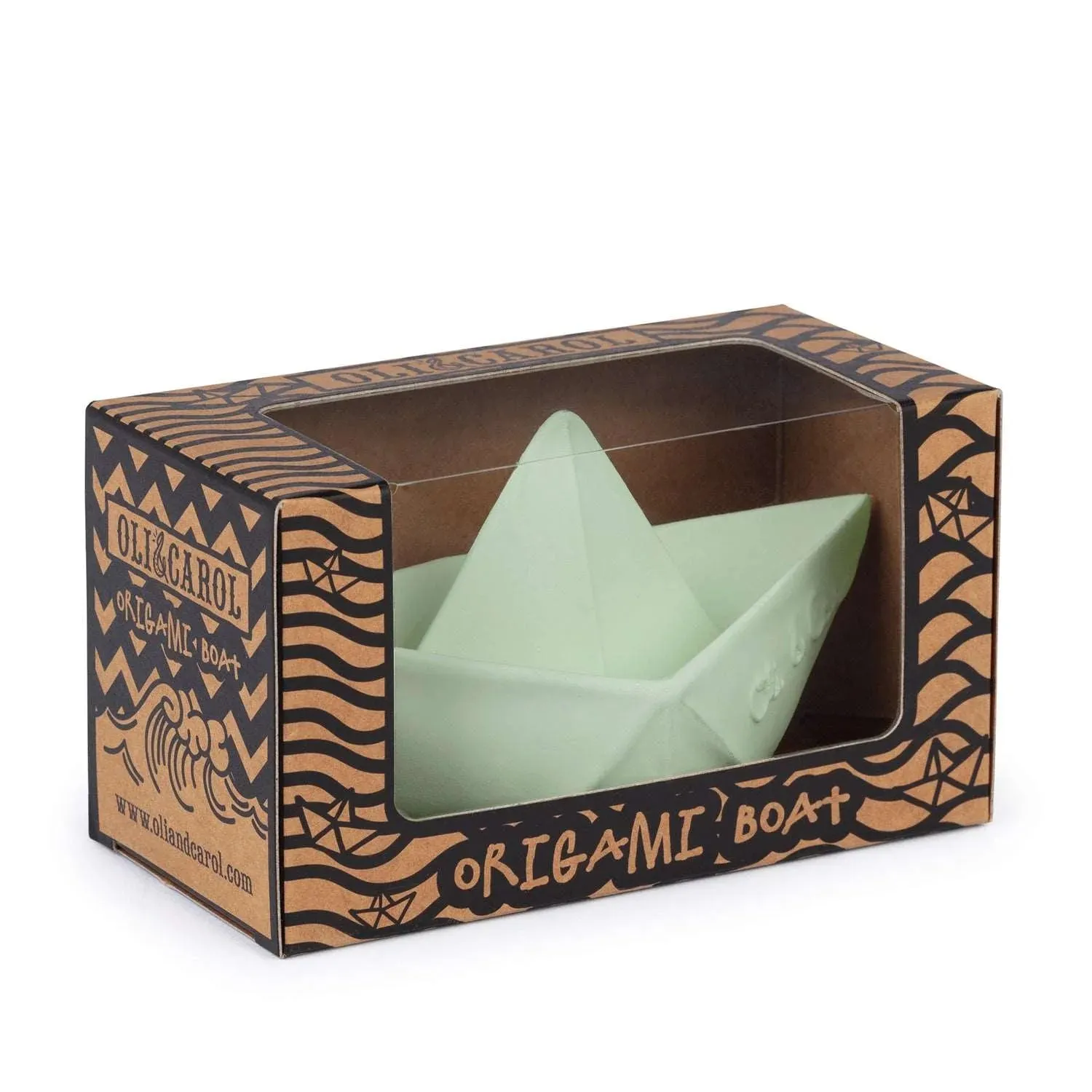 Oli and Carol - Origami Boat - Mint