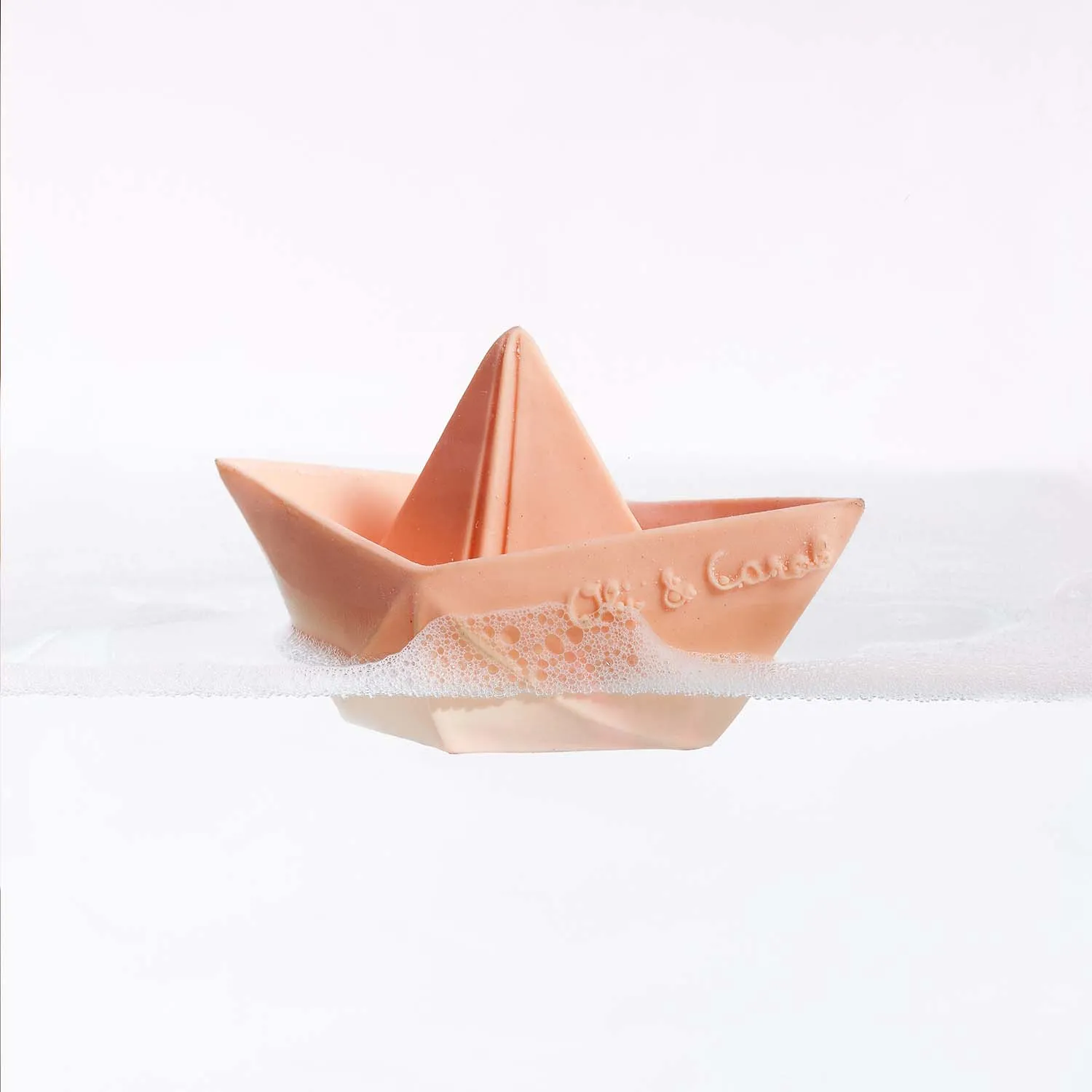 Oli and Carol - Origami Boat - Nude