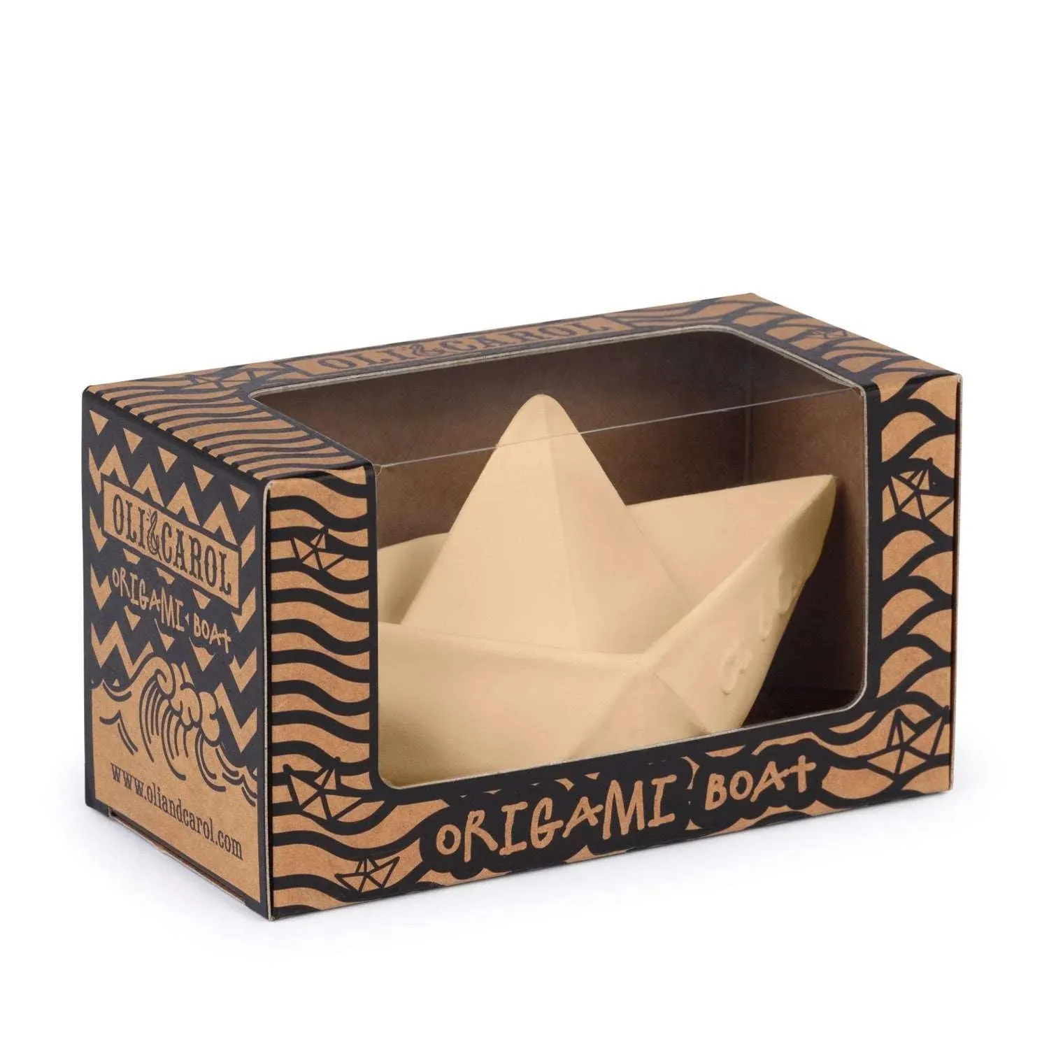 Oli and Carol - Origami Boat - Nude
