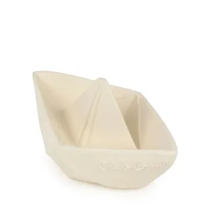 Oli and Carol - Origami Boat - White