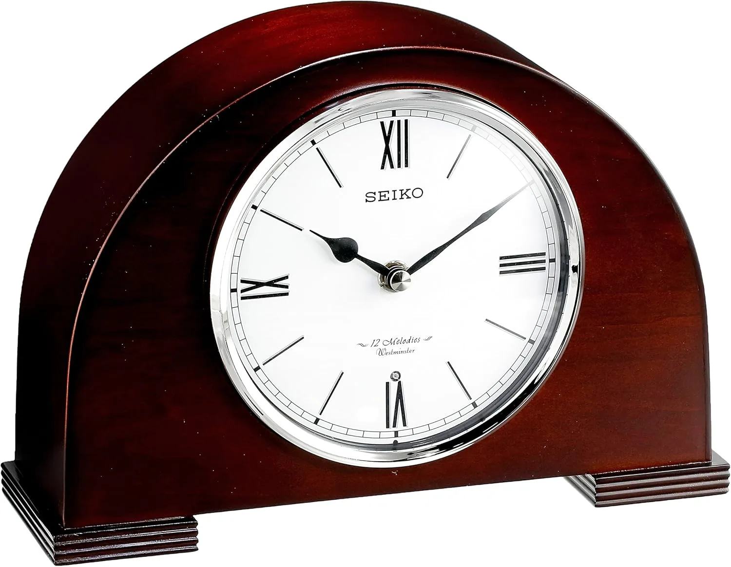 or decor mortal soothe landless Chime Mantel Clock Seiko Debonair Musical 