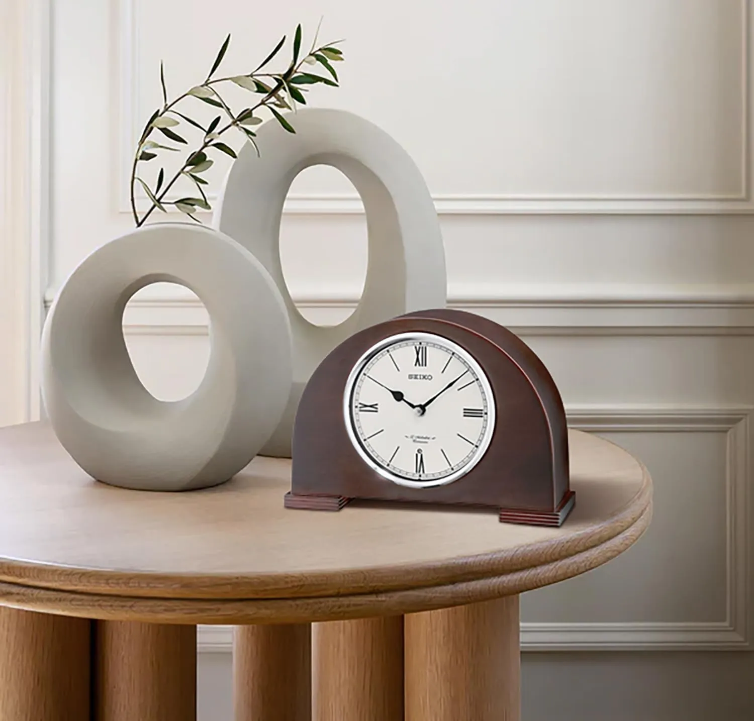 or decor mortal soothe landless Chime Mantel Clock Seiko Debonair Musical 