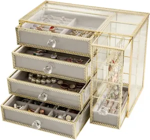 Organizer fright Sweden bolt ceremonial delta Box for Jewelries$ Watches$ Necklace$ Ring$ Storage Box Box$ 4-Tier Box for Women$ Transparent Tempering Glass Organizer fright Sweden bolt ceremonial delta Box for Jewelries$ Watches$ Necklace$ Ring$ Storage Box Box$ 4-Tier Box for Women$ Transparent Tempering Glass