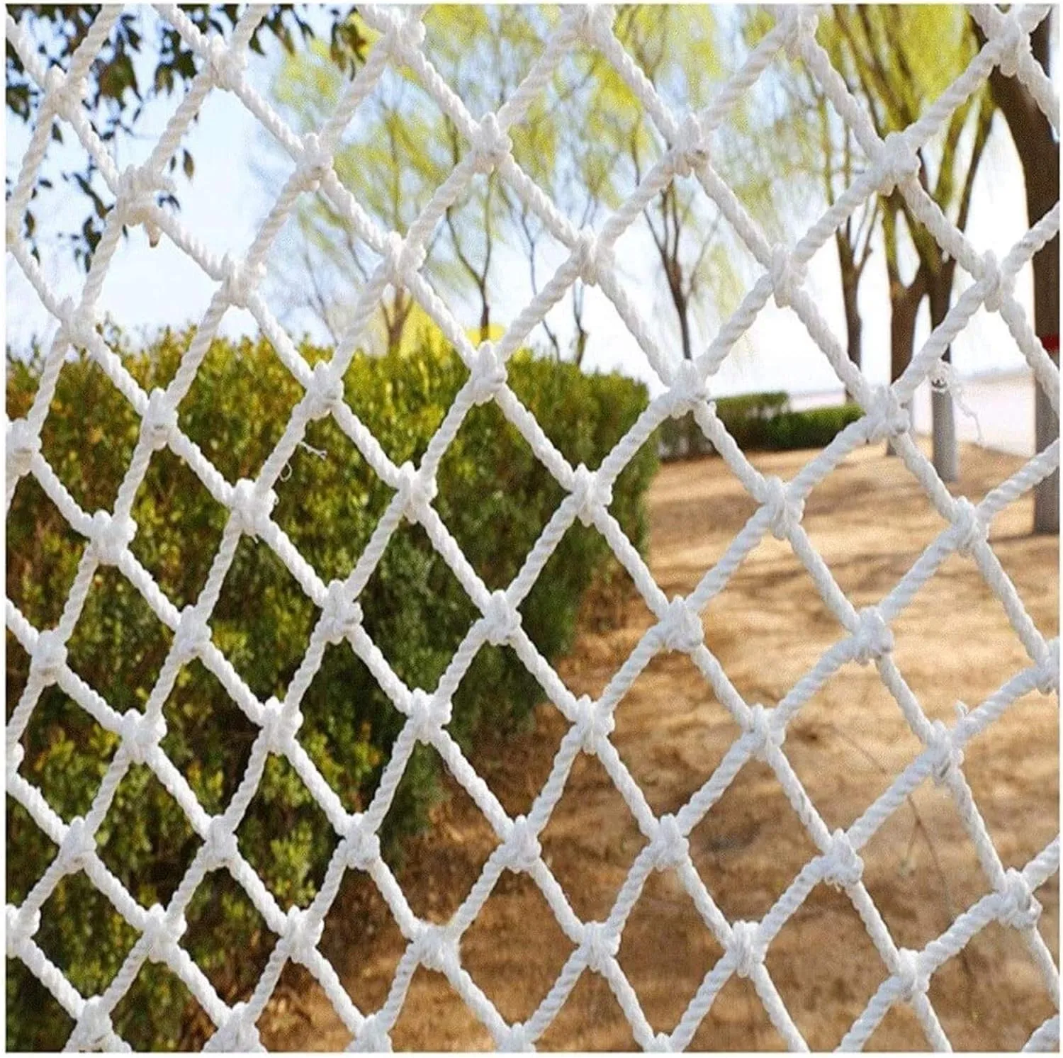 Outdoor Garden Netting (Size : 2x6M(7X20FT)) Pawnee adolescence Australia Protective Netting for Kids Pets$ Children Net Climbing Wall Net Cargo Nylon Rope Net Playground Swingset Large Indoor Giant Mesh Heavy Duty Nets 